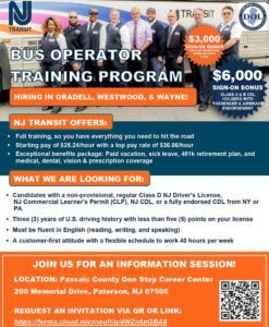NJT Recruitment Event