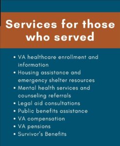 Services for those who served